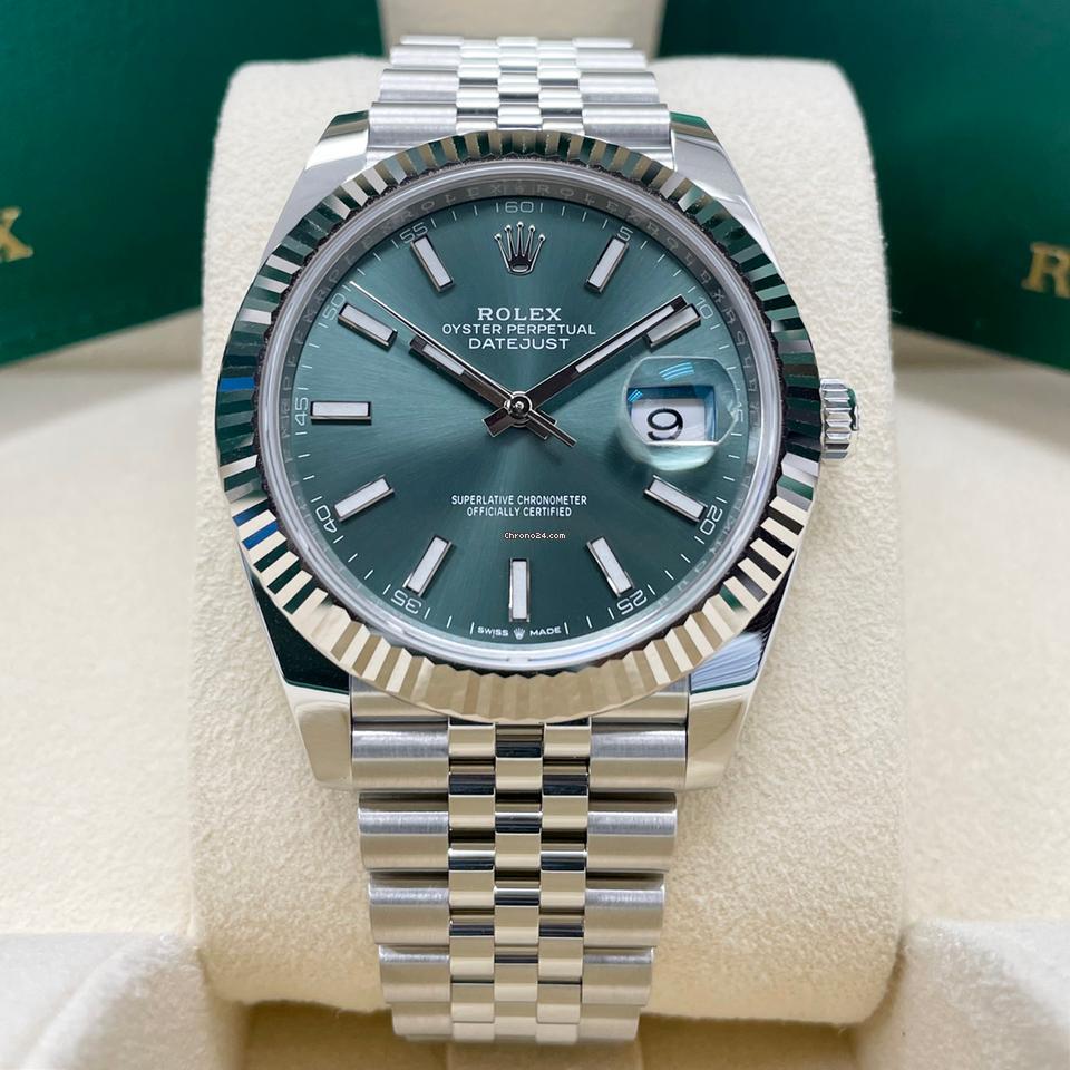 Rolex Datejust Jubilee / Grün