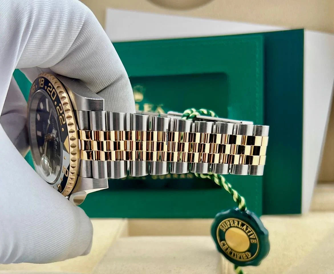 Rolex GMT-Master II Jubilee Silber / Gold