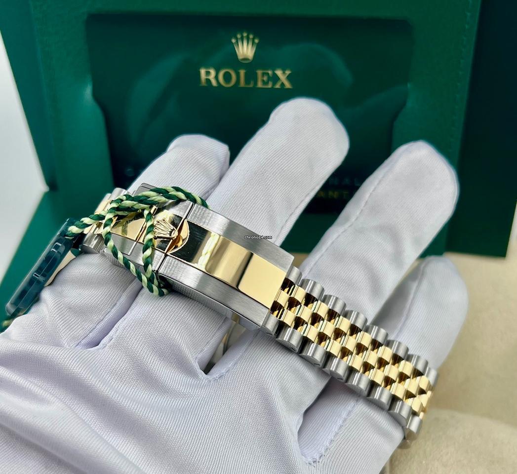 Rolex GMT-Master II Jubilee Silber / Gold