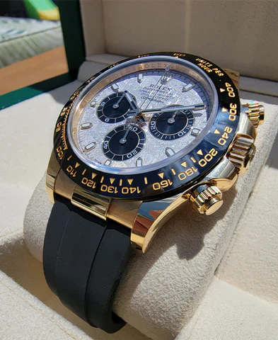 Rolex Daytona / Gold-Meteorit