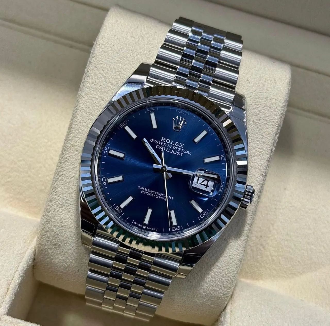 Rolex Datejust Jubilee / Blau