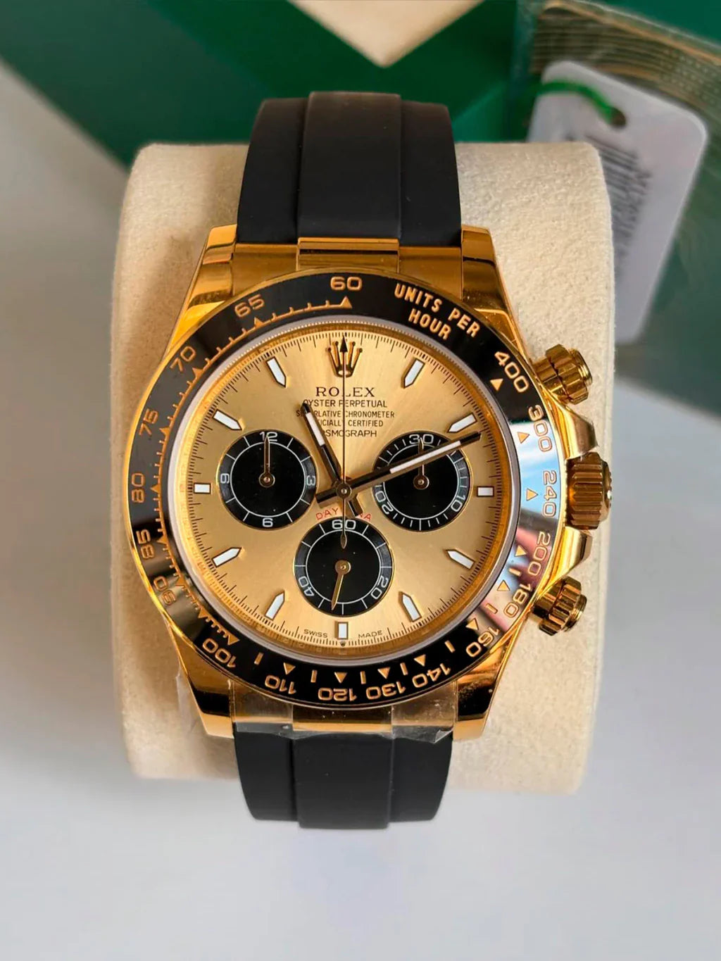 Rolex Daytona / Gold Kautschuk