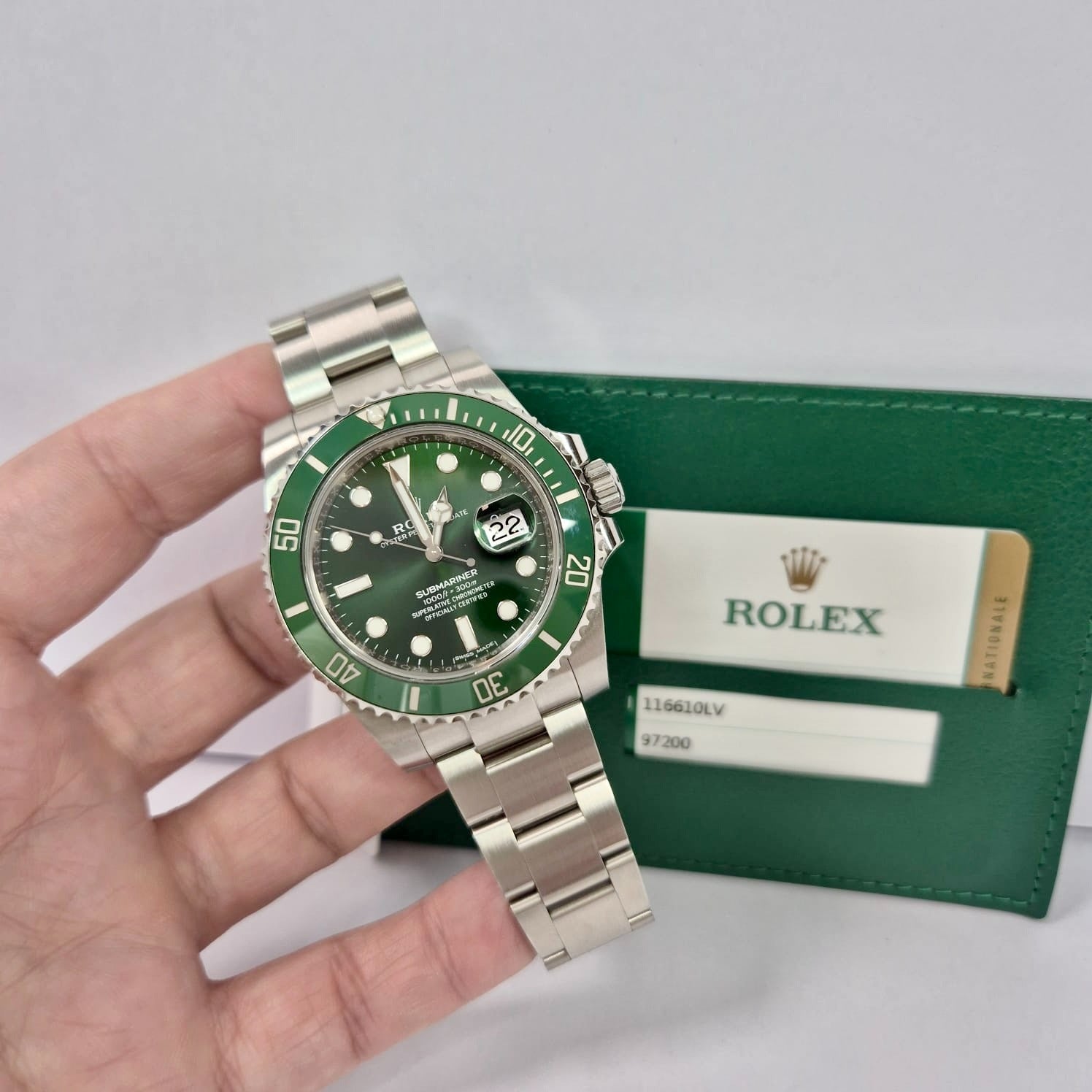Rolex Submariner / Grün (Hulk)